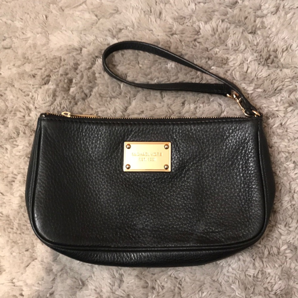 SOLD - Michael Kors Black Clutch